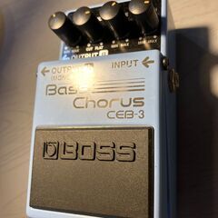 BOSS CEB-3 Bass Chorus 動作、音出し良好！...