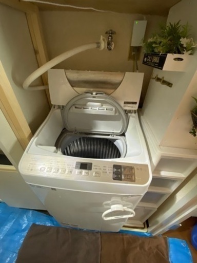 洗濯乾燥機、冷蔵庫、座椅子3点セット