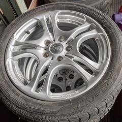 アルミホイール17インチ4本タイヤ付