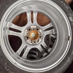 アルミホイール17インチ4本タイヤ付