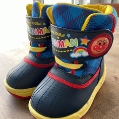 【ネット決済】アンパンマン　スノーシューズ　靴　冬靴　14cm