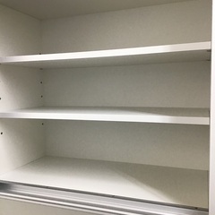 松田家具 2枚扉オープンボード