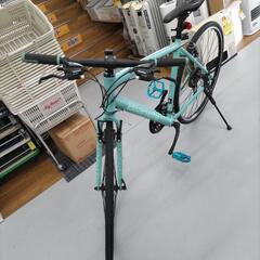 J265 ☆クロスバイク☆Bianchi camaleonte☆3×8変速☆チェレステカラー