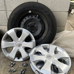 ノーマルタイヤ　155/80R13 ホイール・ボルト付き