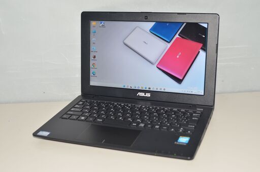中古良品 軽量ノートパソコン ASUS X200M 11.6インチ 最新windows11 Celeron/メモリ4GB/HDD750GB/無線内蔵/WEBカメラ
