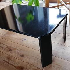 [配達無料][即日配達も可能？]ローテーブル　黒　折畳みテーブル...