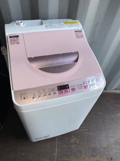 No.1371 SHARP 5.5kg/3.5kg 洗濯乾燥機　2017年製　近隣配送無料