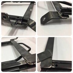 ハイエースワイド 200系　運転席助手席セット割引　レカロシート用超ローダウンシートレール　工場生産直送　商品説明お読みください