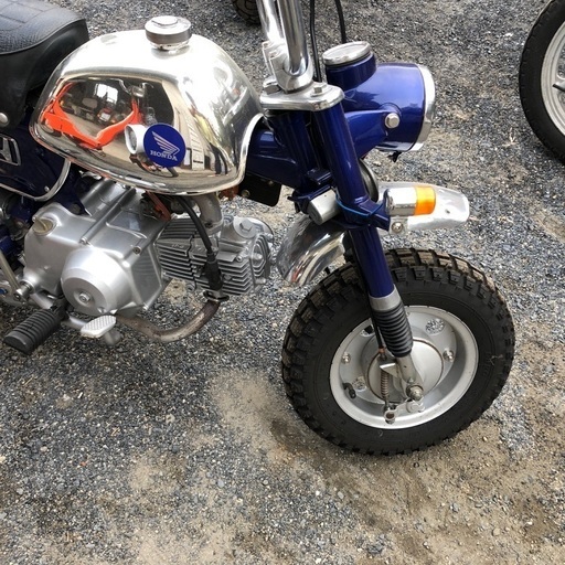 中華モンキー 70cc 黄色ナンバー スーパーカブのエンジン