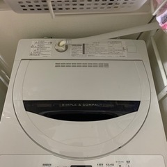 SHARP 全自動電気洗濯機の画像