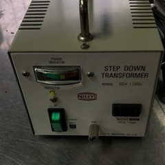 ダウントランス（降圧専用変圧器）SDX-1100U