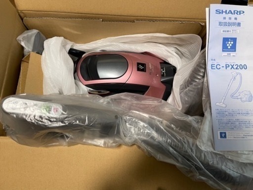 【未使用】シャープ掃除機2012年購入 EC-PX200-P