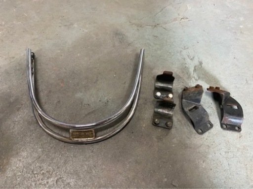 ジョルノ 2ST AF24 オプション？ メッキガード メッキキャリア ジョルノ メッキバンパー ガード3点セットAF24 2スト