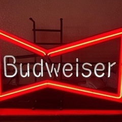 【ネット決済】Budweiser バドワイザー ネオン管 看板　...