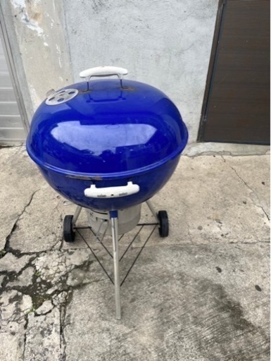 weber グリル大（青）