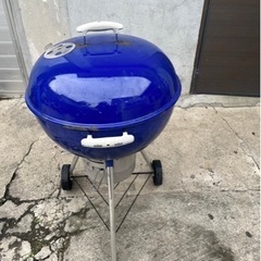 weber グリル大（青）