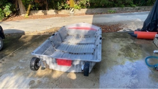 受付終了致しました)2馬力 免許不要 ボート(一式)船 舟 分割ボート