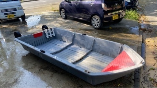 受付終了致しました)2馬力 免許不要 ボート(一式)船 舟 分割ボート