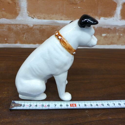 ビクター 犬 ニッパー 陶器置物 【公式通販】