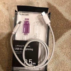 iphone用 USB-C to Lightningケーブル