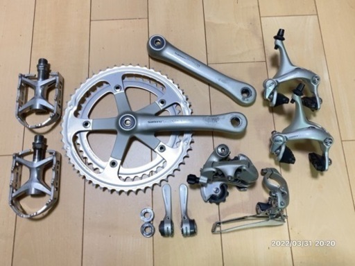 SHIMANO 105 コンポセット　　　　MKSペダル付き