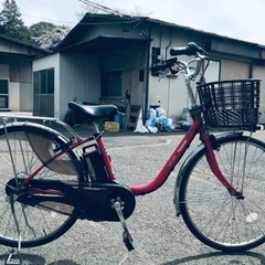 ET2604番 ⭐️電動自転車Panasonic ビビ ⭐️