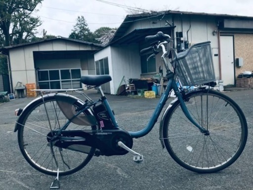 ET2607番⭐️電動自転車Panasonic ビビ  END63⭐️
