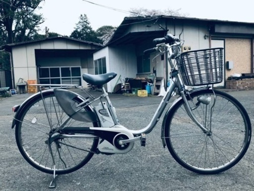 ET2608番⭐️電動自転車Panasonic ビビ  END63⭐️