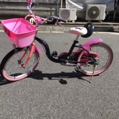 子ども（女児）用　自転車　5歳ぐらい向け