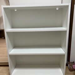 【値下げしました】本棚, ホワイト (shelf)