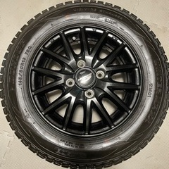 スタッドレス 145/80R13 4本セット 残量多め