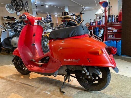 注目 □HONDA GIORCUB AF53 ホンダ ジョルカブ 50cc 8434km レッド 実