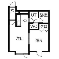 礼金ゼロ!★駅チカ★成約特典あり! グランディア菊水Ⅱ102 札...