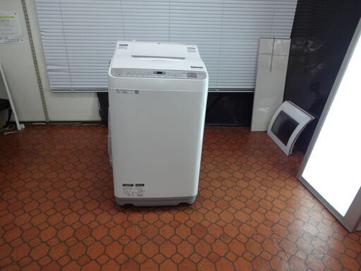 ID 003742　洗濯機　シャープ　5.5K　２０１９年製　ES-TX5C-S