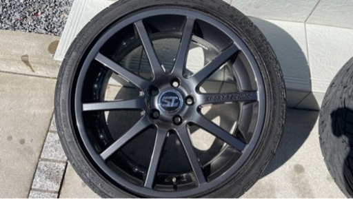 商談中 スポーツテクニック18インチ,ダンロップサマータイヤ 4本セット