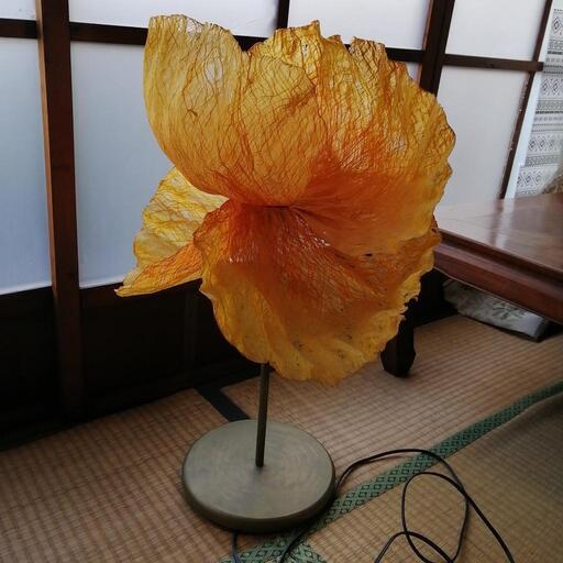 一点物　和紙のランプ