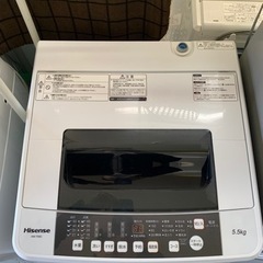 ☆美品 Hisenseハイセンス 全自動洗濯機 HW-T55C ...