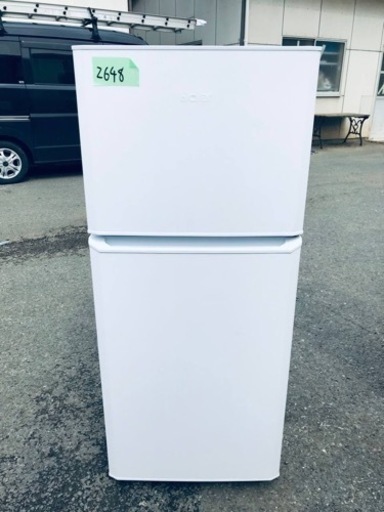 ✨2016年製✨2648番 Haier✨冷凍冷蔵庫✨JR-N121A‼️