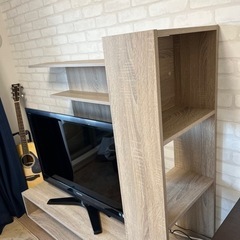 美品】おしゃれテレビボード&テレビTOSHIBAREGZA 37インチセット