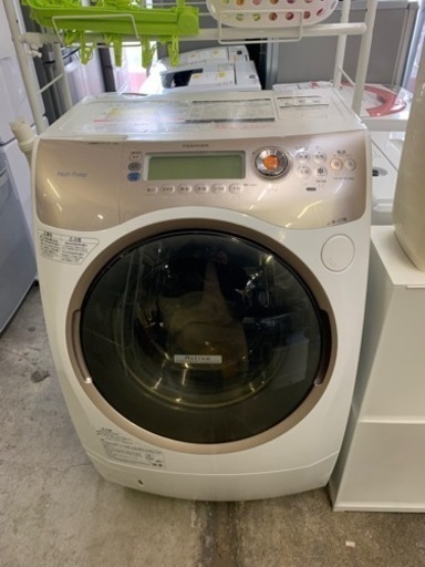 TOSHIBA/東芝 ZABOON/ザブーン ドラム式洗濯乾燥機 TW-Z9100L 洗濯9kg/乾燥6kg 左開き ヒートポンプ除湿 除菌＆消臭