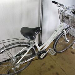 B867　限定特価　整備済み★ブリヂストン　アルベルト　ホワイト★ 中古自転車 【26インチ 】 B867 限定特価 整備済み☆ブリヂストン アルベルト ホワイト☆ 中古