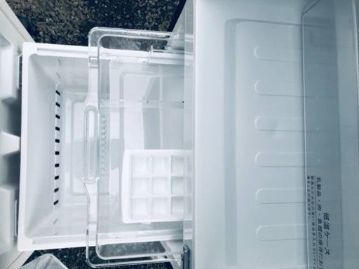 ✨2017年製✨2655番Hisense✨2ドア冷凍冷蔵庫✨HR-D15AB‼️