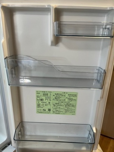 美品】冷蔵庫 HITACHI RL-154NA 2021年製 美品】冷蔵庫 HITACHI RL-154NA 2021年製