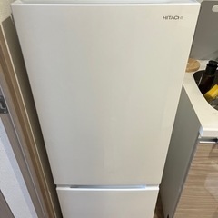 【美品】冷蔵庫　HITACHI RL-154NA 2021年製