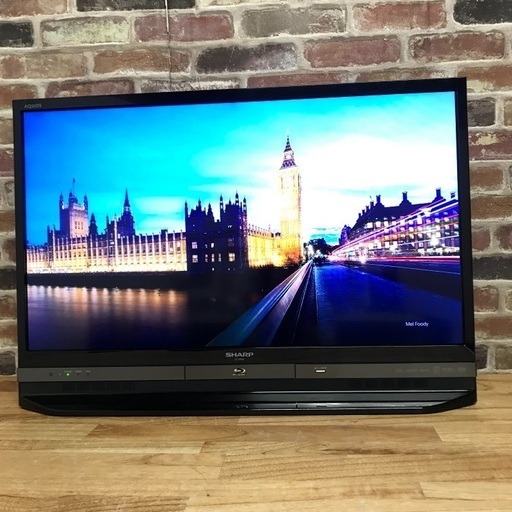 即日受渡❣️3年前購入SHARP32型Blu-ray&HDD内蔵でダビング35000円の画像