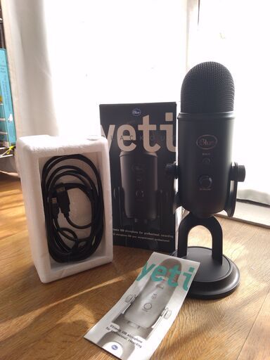 Blue Microphone Yeti ブラック【フィルターのおまけ付き】