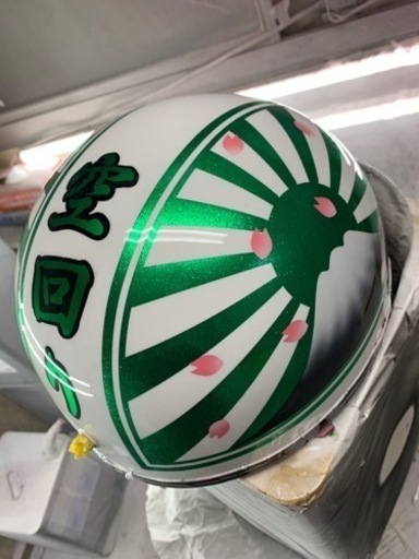 サーファー気取り様　オーダー　カスタムペイントヘルメット　コルク半　ジョーダン サーファー気取り様 オーダー カスタムペイントヘルメット