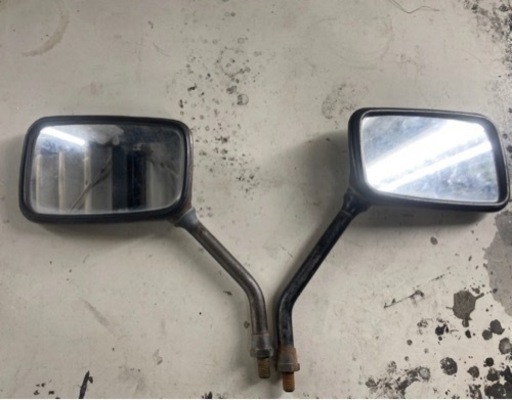 当時物ホンダCBX400F 超希少　サイドミラー左右セット　ホンダオリジナル ☆当時物☆ cbx純正ミラー 左右セット CBX400F ホンダ純正部品 cbx550f