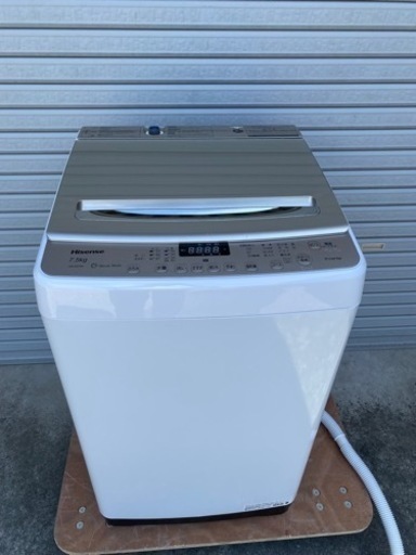 ジモティ来店特価!!　洗濯機　ハイセンス　HW-DG75A　2018　　J-0560 ジモティ来店特価!! 洗濯機 ハイセンス HW-DG75A 2018 J-0560