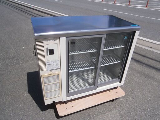 ☆中古品 ホシザキ コールドテーブル 冷蔵ショーケース RTS-90STB2-TH 900ｘ450ｘ800 2012年 動作問題なし☆
